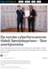 De norske cyberforsvarerne tildelt Sønstebyprisen: - Stor anerkjennelse