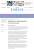 Delegering av arbeidsoppgaver til annet personell
