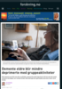 Demente eldre blir mindre deprimerte med gruppeaktiviteter