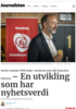 Derfor omtaler NTB Giske-varsleren som står fram hos Adressa: - En utvikling som har nyhetsverdi