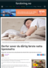 Derfor sover du dårlig første natta hjemmefra