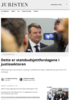 Dette er statsbudsjettforslagene i justissektoren