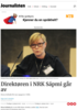 Direktøren i NRK Sápmi går av