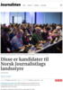 Disse er kandidater til Norsk Journalistlags landsstyre