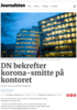 DN bekrefter korona-smitte på kontoret