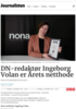 DN-redaktør Ingeborg Volan er Årets netthode