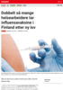 Dobbelt så mange helsearbeidere tar influensavaksine i Finland etter ny lov