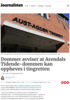 Dommer avviser at Arendals Tidende-dommen kan oppheves i tingretten