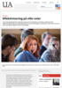 Effektivisering på ville veier