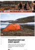 Ekspedisjonstelt med enkelt oppsett