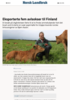 Eksporterte fem avlsokser til Finland