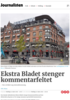 Ekstra Bladet stenger kommentarfeltet
