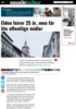 Elden feirer 25 år, men får lite offentlige midler