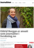 Eldrid Borgan er ansatt som journalist i forskning.no