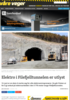 Elektro i Filefjelltunnelen er utlyst
