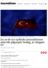 En av de tre tyrkiske journalistene som ble pågrepet fredag, er sluppet fri