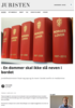 - En dommer skal ikke slå neven i bordet
