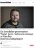 Én hendelse provoserte Tarjei Leer-Salvesen så mye at han ble innsynsforkjemper
