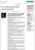 En nyskapning eller vanskapning?