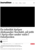 Én teknikk hjelper Aleksander Nordahl, på jobb i Syria eller under vann i Oslofjorden