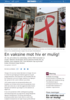 En vaksine mot hiv er mulig!