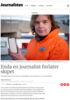Enda en journalist forlater skipet