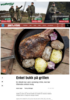 Enkel bukk på grillen