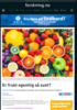Er frukt egentlig så sunt?