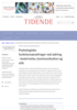Erik Friis-Hasché og Gunilla Nordenram Psykologiske funktionsændringer ved aldring - beskrivelse, kommunikation og etik