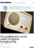 Esa godkjenner norsk støtte til digital kringkasting