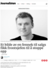 Et bilde av en fennek til salgs fikk frontsjefen til å stoppe opp