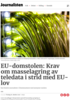 EU-domstolen: Krav om masselagring av teledata i strid med EU-lov