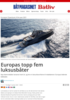 Europas topp fem luksusbåter