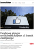 Facebook stenger trollfabrikk knyttet til iransk eksilgruppe
