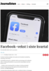Facebook-vekst i siste kvartal