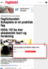 Fagforbundet: Sykepleie er et praktisk fag