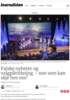 Falske nyheter og valgpåvirkning - noe som kan skje hos oss?