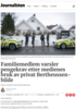 Familiemedlem varsler pengekrav etter medienes bruk av privat Bertheussen-bilde