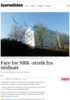 Fare for NRK-streik fra midnatt