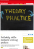 Feilaktig skille mellom teori og praksis