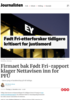 Firmaet bak Født Fri-rapport klager Nettavisen inn for PFU