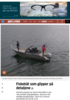 Fiskebåt som glipper på detaljene â