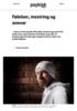 Følelser, mestring og ansvar
