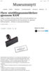 Flere utstillingsanmeldelser gjennom KAM