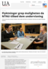 Flyktninger grep muligheten da NTNU tilbød dem undervisning