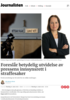 Foreslår betydelig utvidelse av pressens innsynsrett i straffesaker