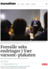 Foreslår seks endringer i Vær varsom-plakaten
