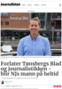 Forlater Tønsbergs Blad og journalistikken - blir NJs mann på heltid