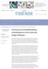 Fortrinnsrett til deltidsstilling - arbeidstakeren må ta hele den ledige stillingen