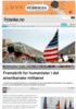 Framskritt for humanister i det amerikanske militæret